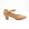 EU & US in Stock Changzhou Character Dance Shoes Black and Tan for Women Heel Shoes