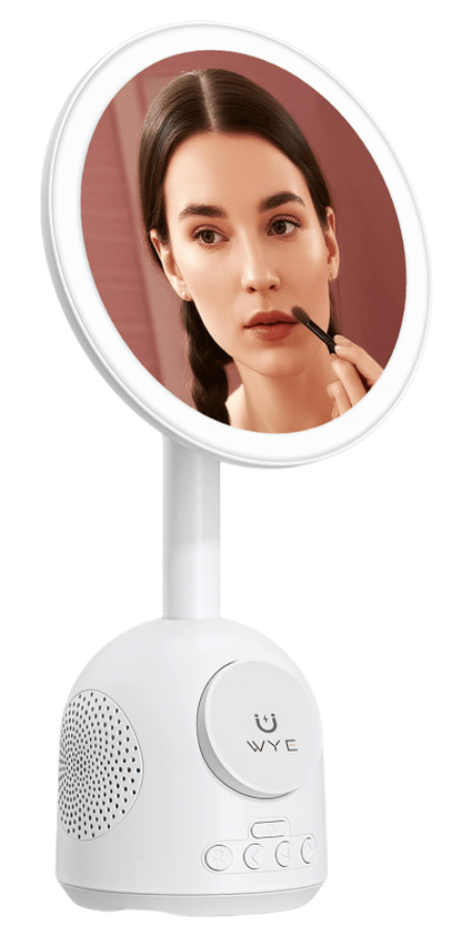 Y-WCS06 Wireless Charging Speaker with Night Light White