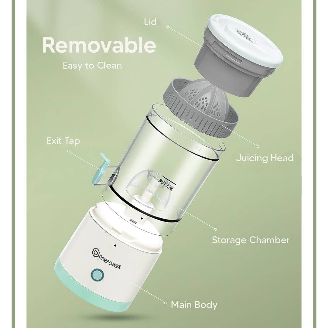 Wholesale Compact Wireless Juicer – Rechargeable, Powerful Motor & Effortless Cleaning