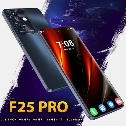 F25 PRO 5G Android 13.0 Smartphone 16G+1TB Mobilephone 7.3 Inch P50 Pro Mobile Phones