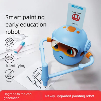 JXD Early Education Intelligent Automatic Painting Robot - Ideal Birthday Gift for Children Aged 3 to 8 Years Old