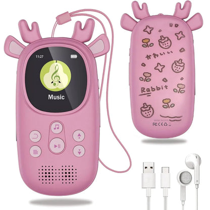 Portable for 5.3 MP3 Music Player FM Radio Voice Recorder Custom Logo Factory Direct Children Supports FLAC/APE Plastic 20