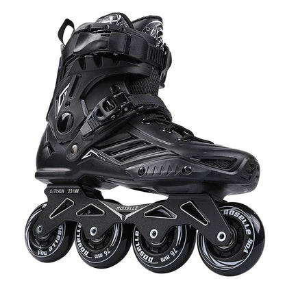 EACH New Models Wholesale Slalom Inline Roller Skates Shoes Professional Freestyle Skating Shoes with 4 Wheels for Adults