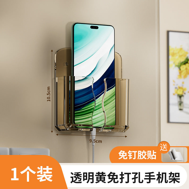 Air Conditioning TV Remote Control Storage Box Wall Hanging Rack Storage Rack Box Wall Hanging Rack Desktop