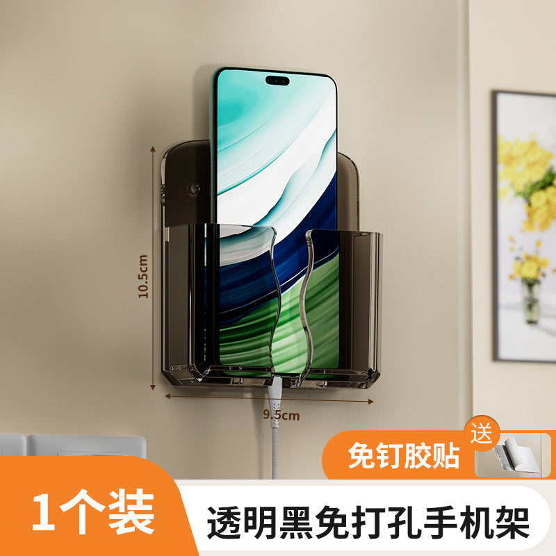 Air Conditioning TV Remote Control Storage Box Wall Hanging Rack Storage Rack Box Wall Hanging Rack Desktop
