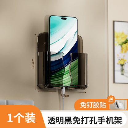 Air Conditioning TV Remote Control Storage Box Wall Hanging Rack Storage Rack Box Wall Hanging Rack Desktop