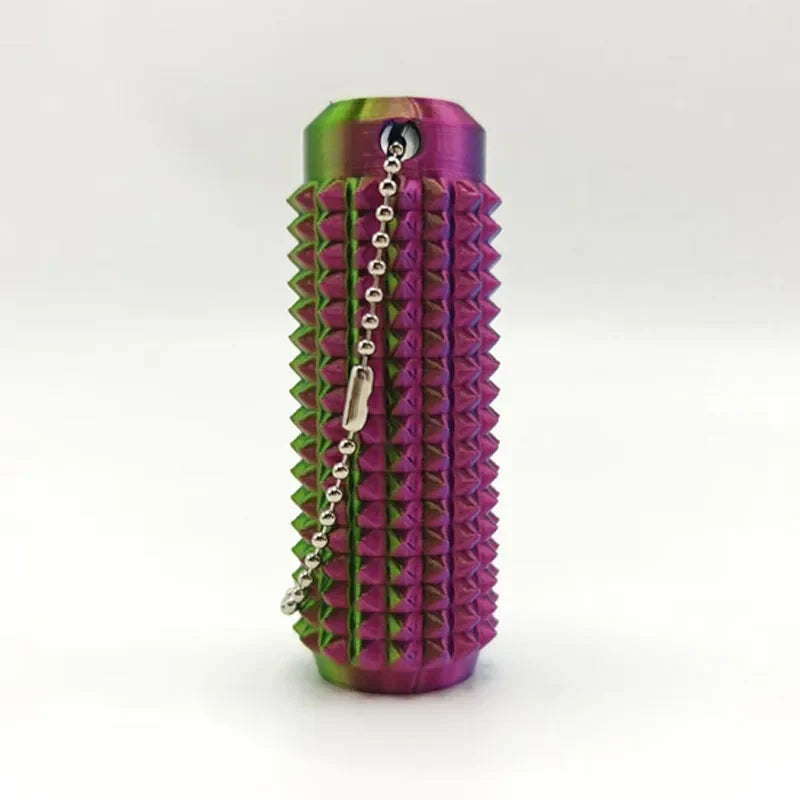 Tactile Sensory Keychain | BPA-Free Fidget Anxiety Relief Toy with Spiky Grip, Portable Office Desk Stress Relief Tool
