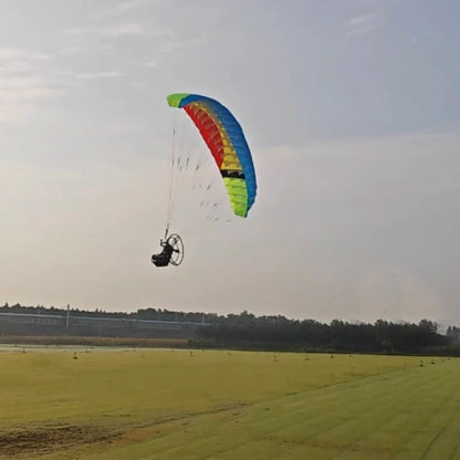 1Set 2.4M Wingspan Paragliding Canopy+2216 1400KV Brushless Motor+40A ESC+9inch Paddle+55g Metal Servo RC Powered Paraglider Kit