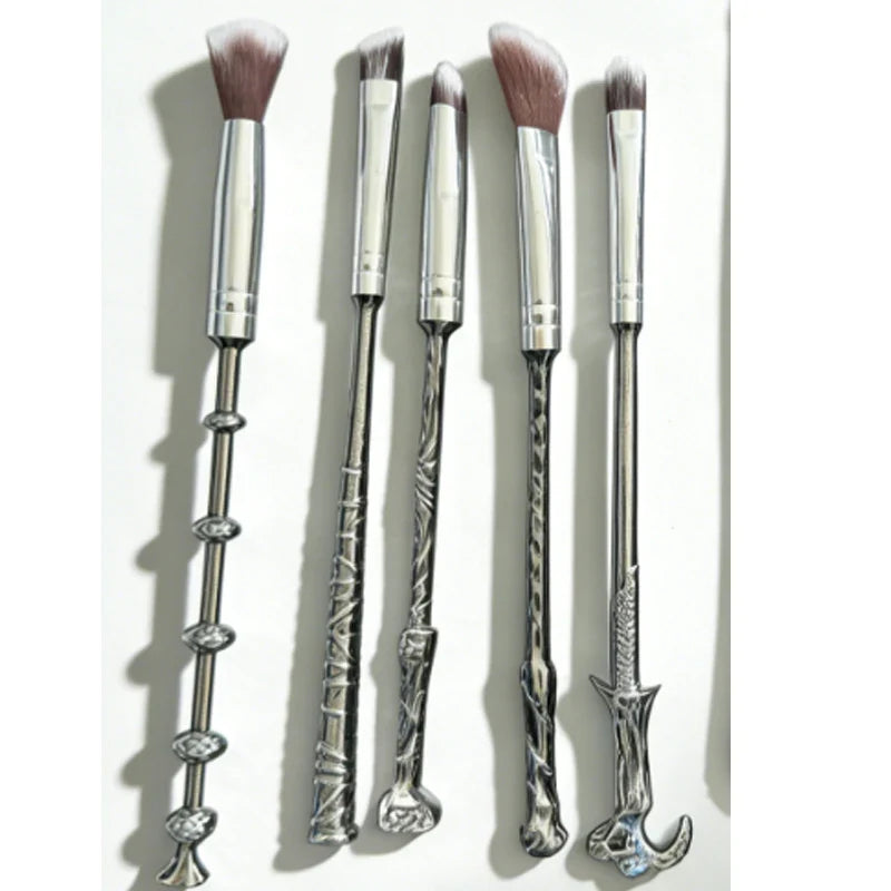 5PCS Makeup Brushes Set, Stocking Stuffers for Teen Girls Kids Women, Foundation Eyebrow Blush Brushes