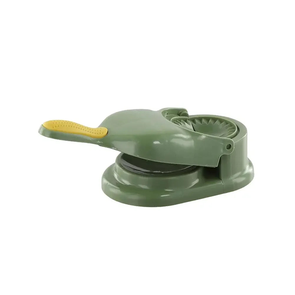 Dumpling Maker 2 In 1 Wrapper Presser Device Kit Manual Labor-Saving Dumpling Dough Skin Molder Machine Kitchen Gadgets Tool