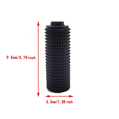 Sensory Roller Fidget Toy Clicker Tactile Spikes for Anxiety Stress Relief Pain Stimming Autism Over Stimulation with Lanyard