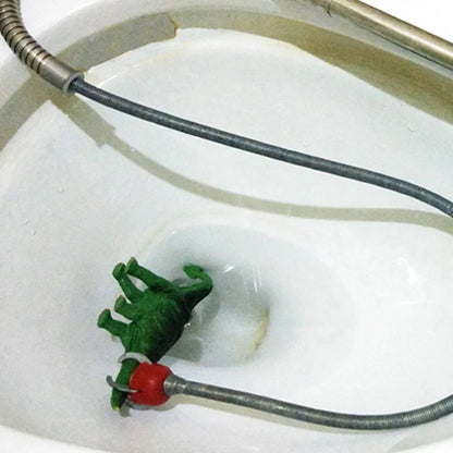 Toilet Grabber Auger Hair Drain Clog Remover Household Cleaning Tools Cleaner Sticks Water Trough