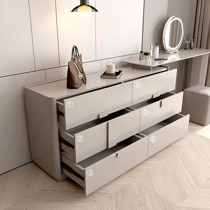 Bedroom Light Luxury Makeup Table Makeup Table Modern Simple Integrated Bedside Storage Bucket Cabinet Premium S