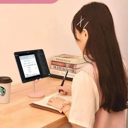 1PC Cartoon Little Rabbit Desktop Phone Stand Tablet Computer Stand Adjustable Telescopic Lift Student Lazy Person Stand