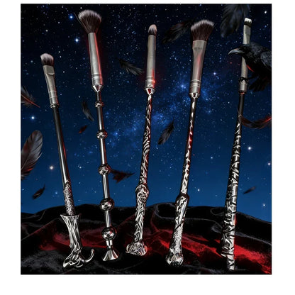 5PCS Makeup Brushes Set, Stocking Stuffers for Teen Girls Kids Women, Foundation Eyebrow Blush Brushes