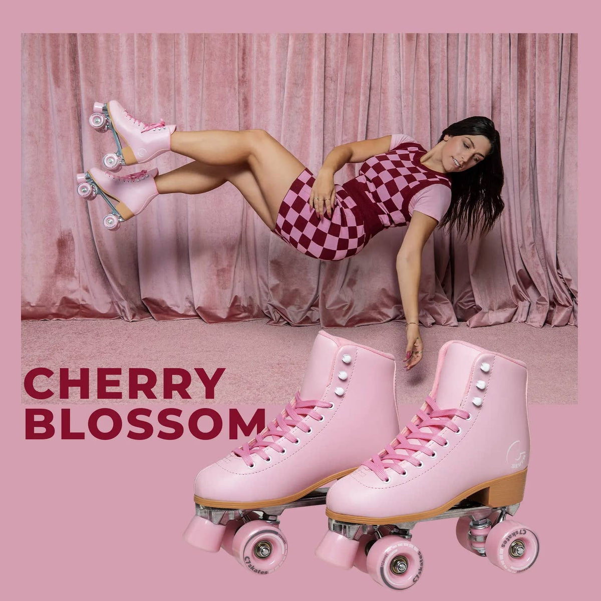 Wholesale Cherry Blossom Quad Skates
